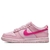 Tênis Nike Dunk Low GS Triple Pink (Barbie)