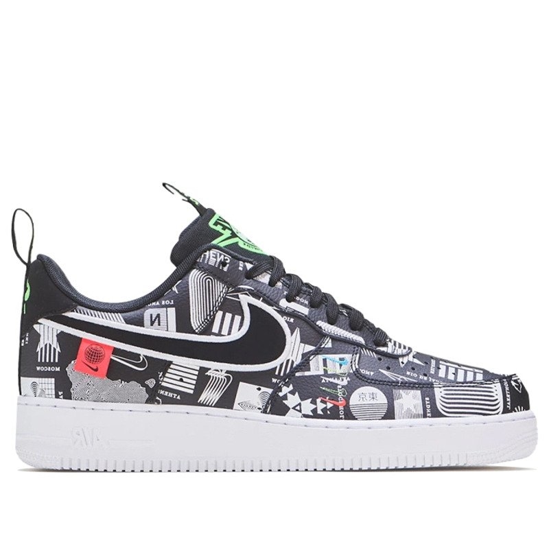 Nike Air Force 1 '07 LX 'Worldwide Pack - Black