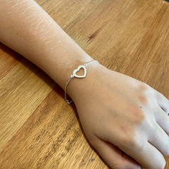 Pulsera Corazón Calado en internet