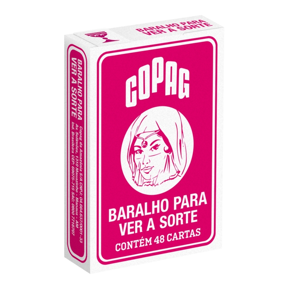 BARALHO TAROT COPAG PARA VER A SORTE 48 CARTAS, CIGANO