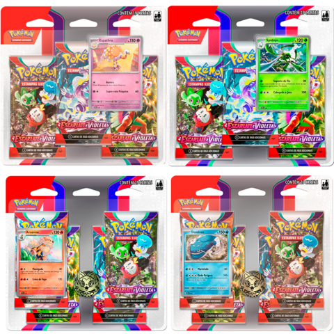 POKEMON EE7 CEUS EM EVOLUÇÃO TRIPLO PACK EEVEE, Pokemon