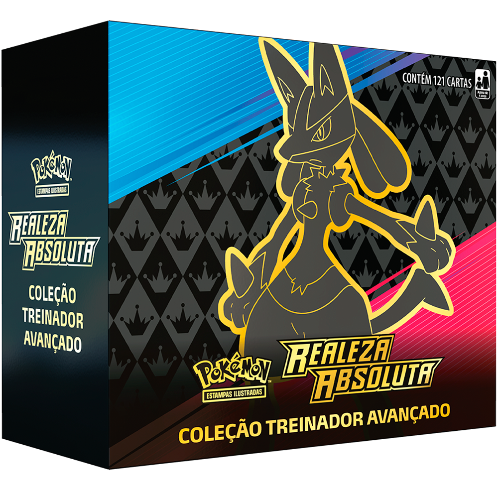 Jogo de Cartas Pokemon GO Box Especial Treinadores Valor Copag - Amarelo