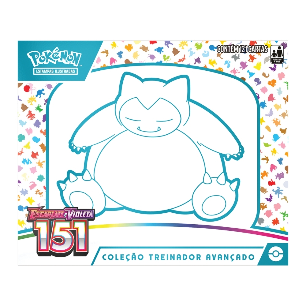 Box Snorlax Coleção Treinador Avançado