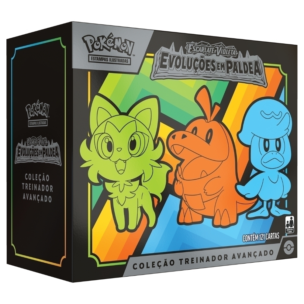 Box Pokémon Coleção Paldea Quaxly - Copag Loja