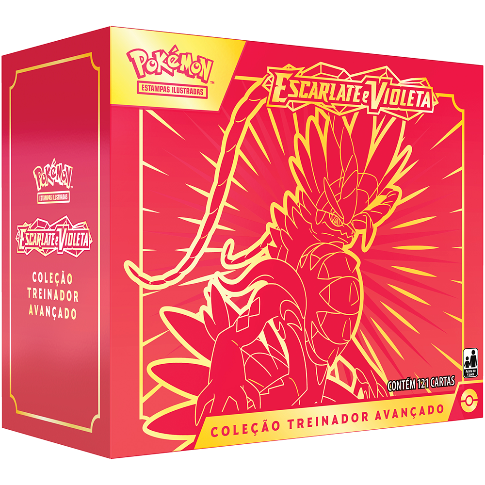 Box Coleção Treinador Avançado Pokémon Lucario Realeza Absoluta COPAG  Original 20 Booster Carta TCG