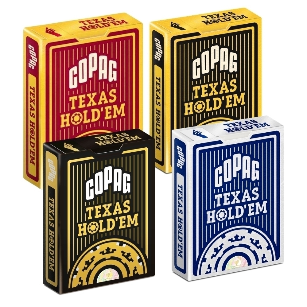 Kit Baralho de Poker Texas Hold'em Naipe Grande - Copag Loja