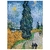 QUEBRA CABEÇA MINI ESTRADA COM CIPRESTE E ESTRELA 500 PEÇAS GROW ARTISTA VAN GOGH PINTOR PUZZLE ARTE - comprar online