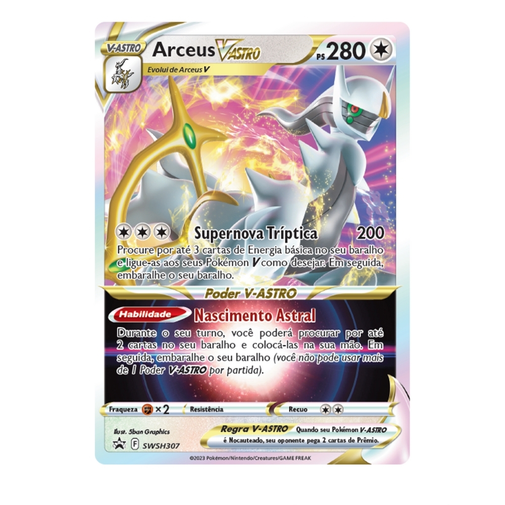 Pokemon TCG: Arceus V Figure Collection Box : : Brinquedos e  Jogos