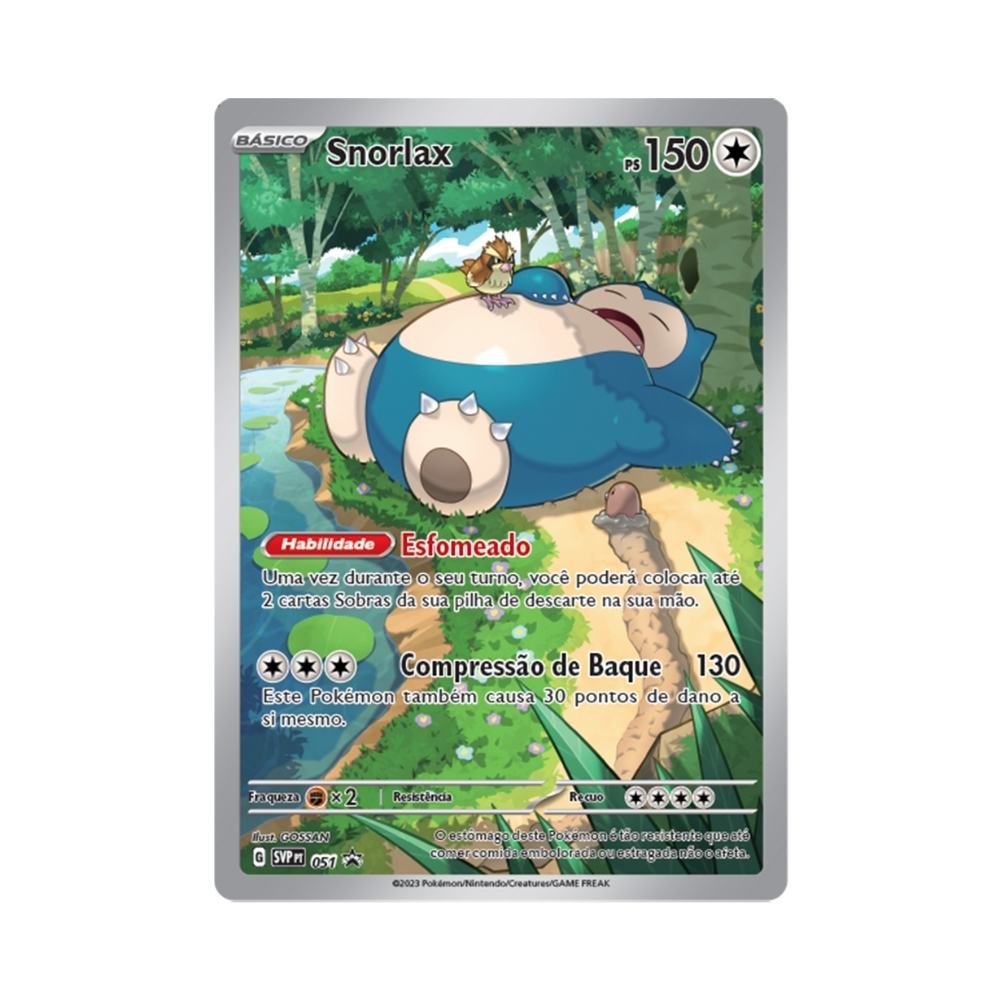 Box Snorlax Coleção Treinador Avançado