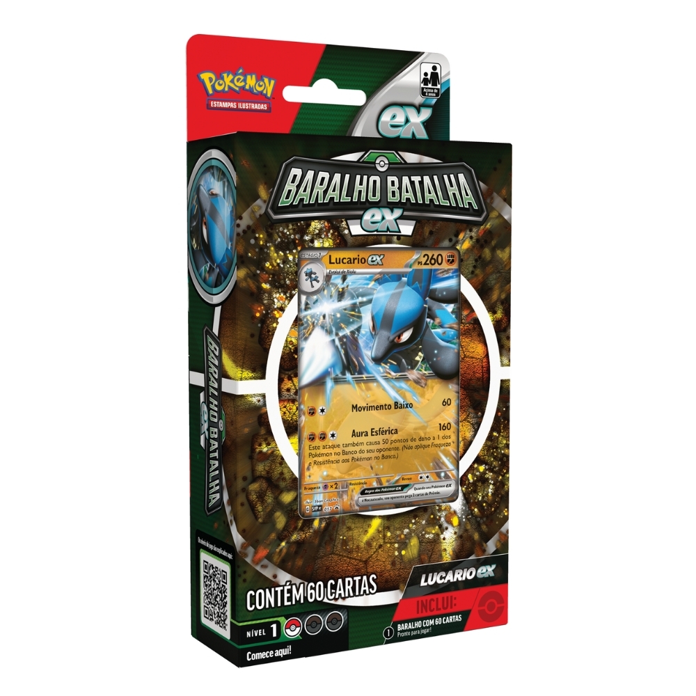 Box Pokémon Mega Evolução - M Charizard Vs M Blastoise - copag