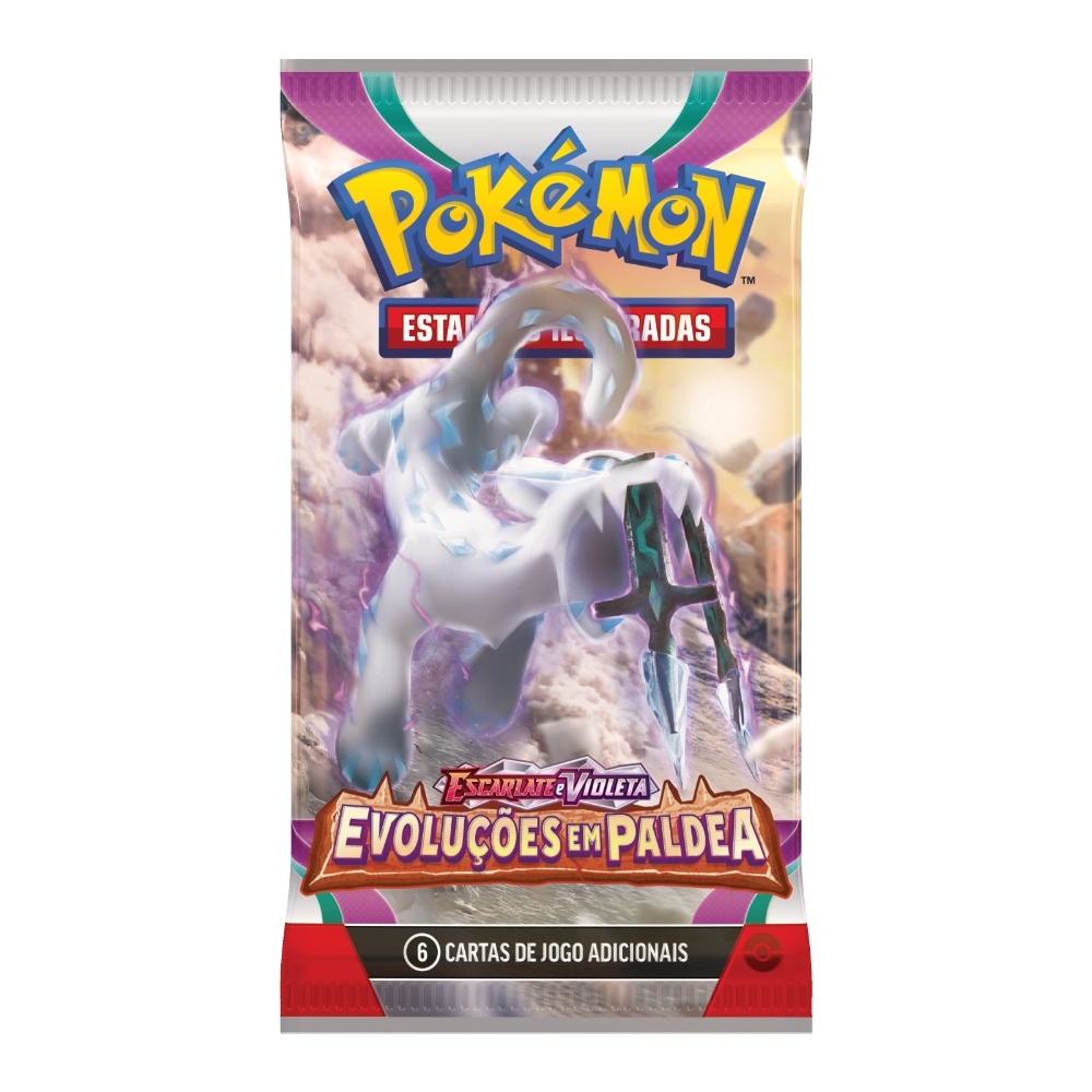 Jogo de Cartas Pokémon - Blister Triplo - EV - Evoluções em Paldea