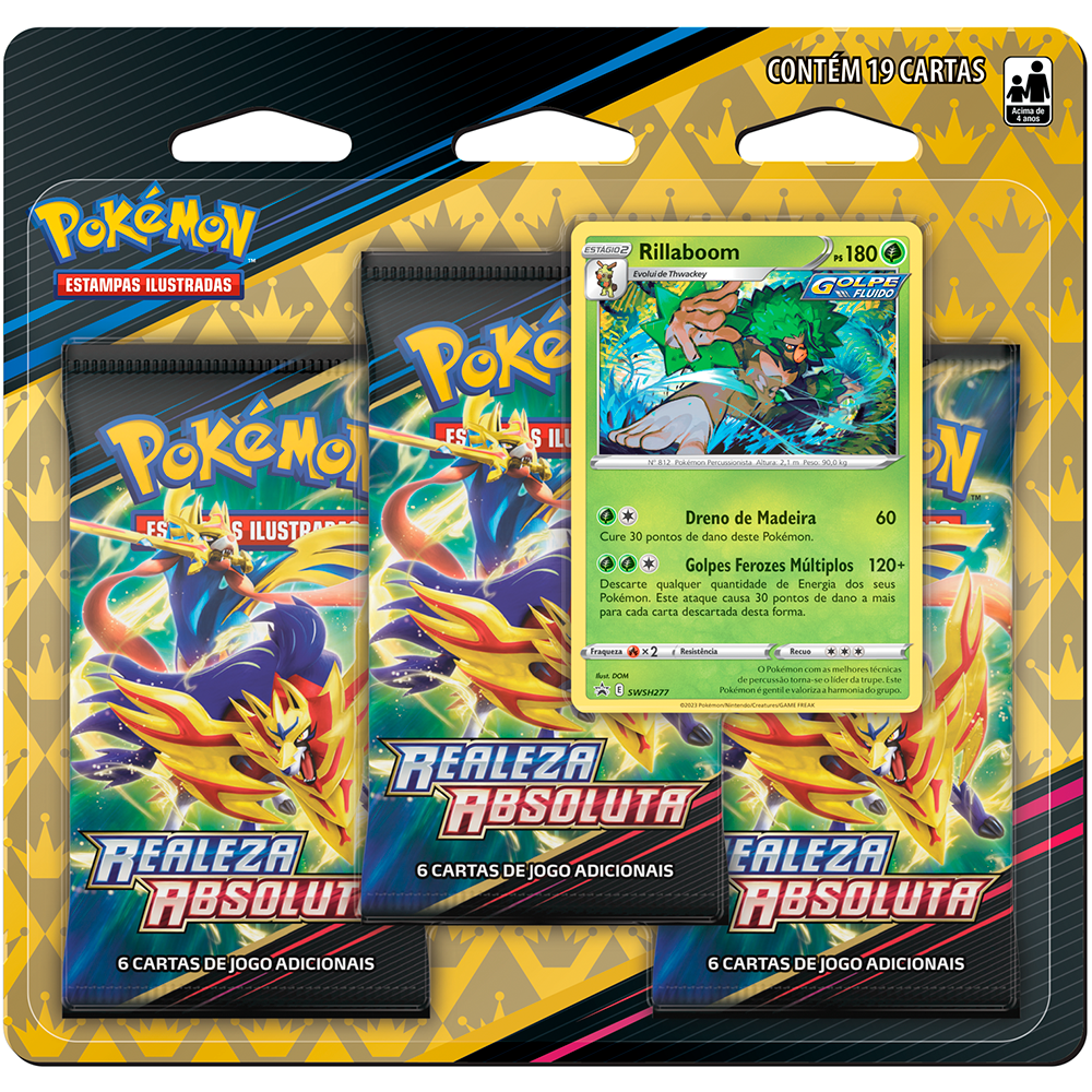 Pokémon Box Coleção Realeza Absoluta Zamazenta Shiny V Copag