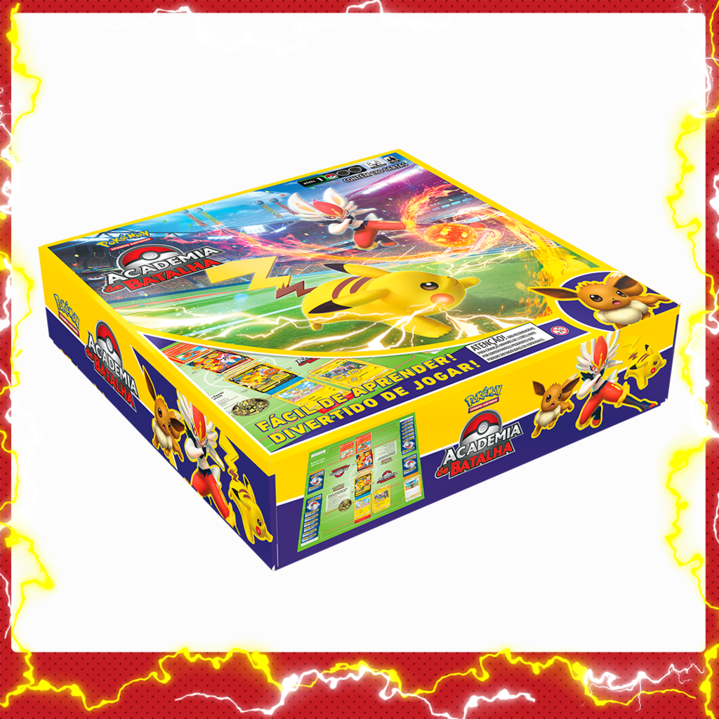 Box Pokemon Coleção Pikachu V Copag Original E Lacrado