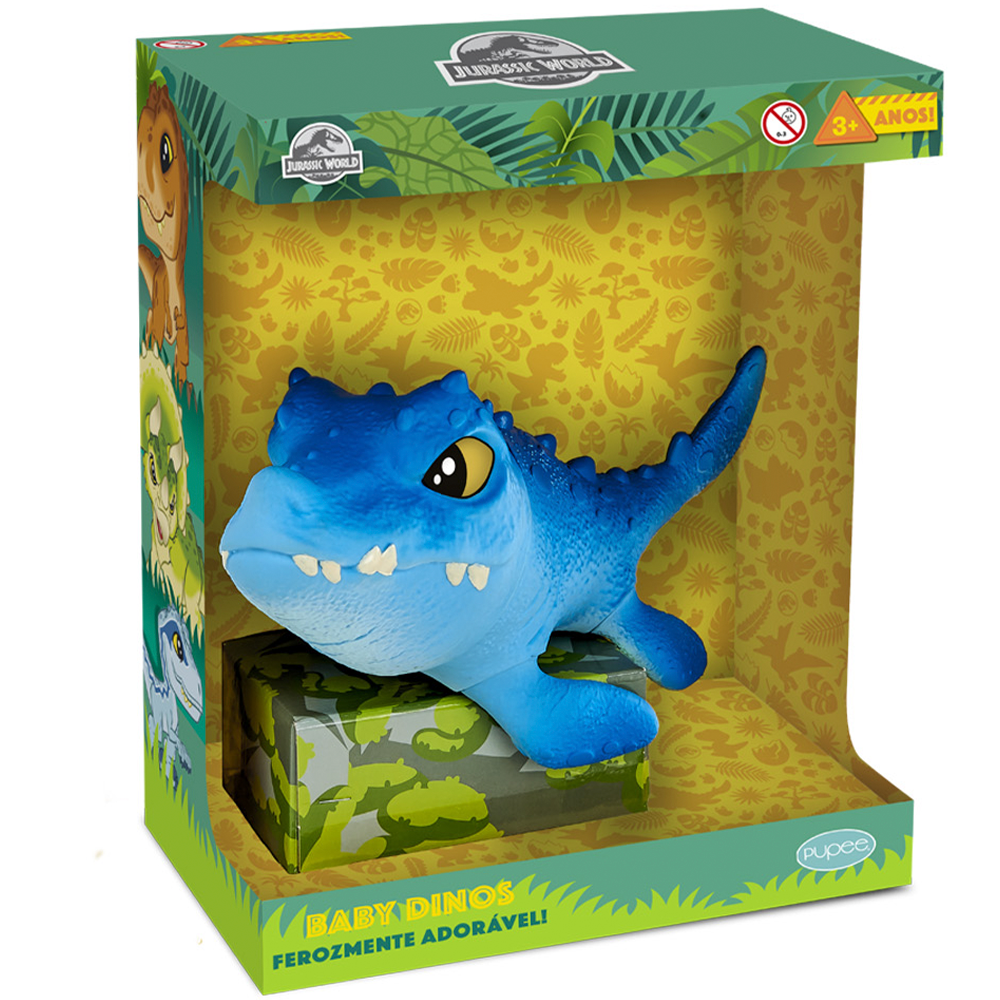 Dinossauro T-Rex Dinos Baby Universal Jurassic World 1460 - Pupee - Bonecos  - Magazine Luiza