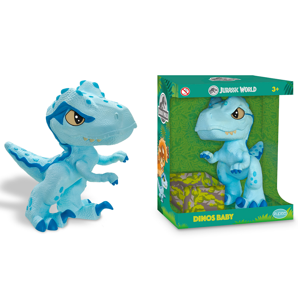 Dinossauro T-Rex Dinos Baby Universal Jurassic World 1460 - Pupee - Bonecos  - Magazine Luiza