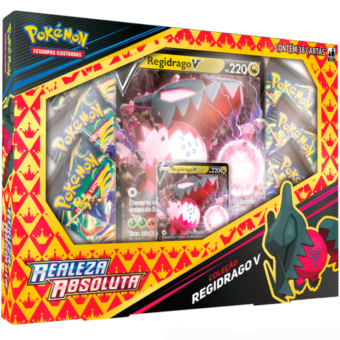 Pokémon TCG: Box Realeza Absoluta Coleção Especial Unown V e Lugia V -  Pokémon Company - Deck de Cartas - Magazine Luiza