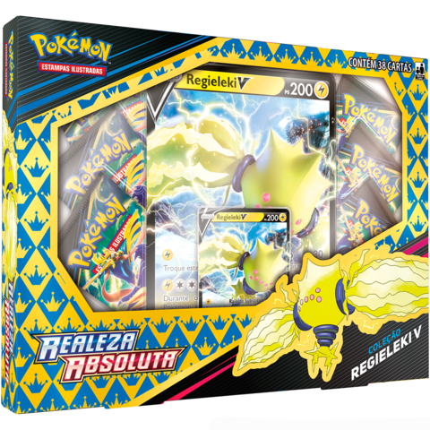 Cartas Pokemon Blister Triplo Realeza Absoluta Cinderace - Copag