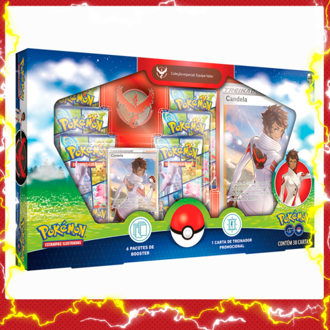 Box de Cartas - Pokémon - Tapu Koko - Miniatura - 37 Cartas - Copag