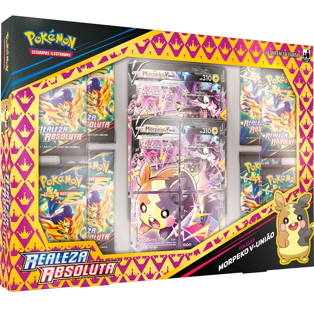 Box Pikachu VMAX Realeza Absoluta COPAG Original 8 Booster Carta