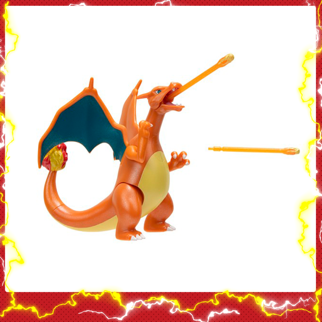 Kit Evoluções Pokémon - Charmander, Charmeleon e Charizard