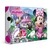 QUEBRA CABEÇA GRANDÃO MINNIE MOUSE DISNEY JUNIOR 48 PEÇAS TOYSTER JOGO EDUCATIVO MONTAR BRINCADEIRA CRIANÇA PUZZLE DESENHO