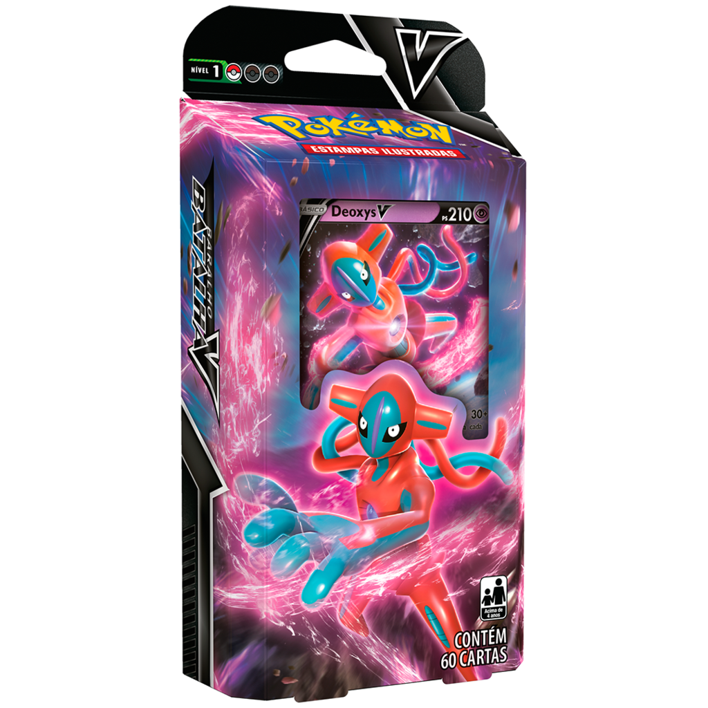 Starter Deck Baralho Cartas Pokémon Deoxys V COPAG