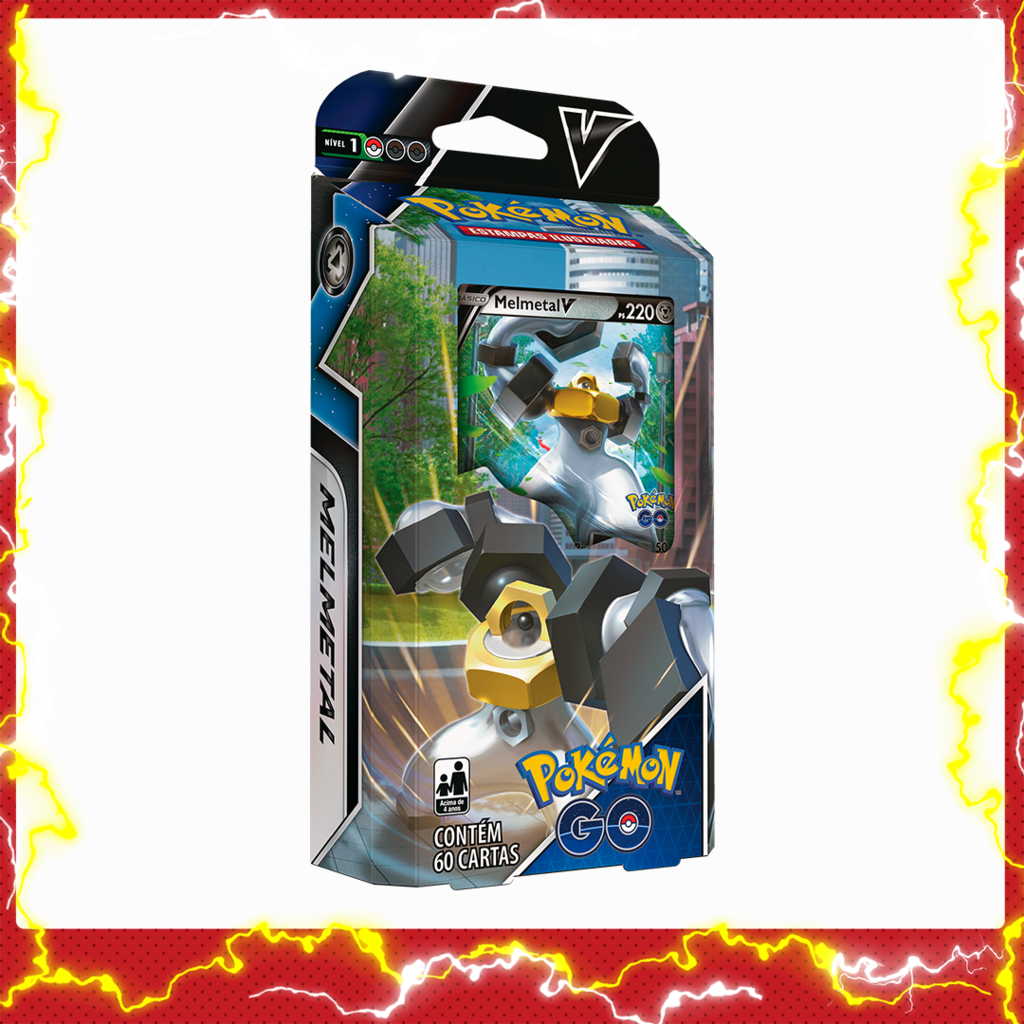 Kit Carta Pokémon Melmetal Vmax E Melmetal V Pokémon Go