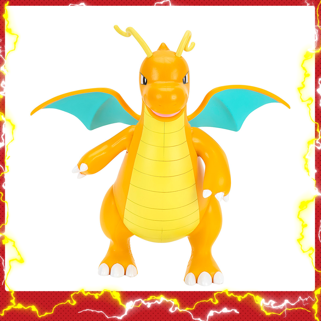 Cartoon Pokémon Despertador Figura Brinquedos, Boneca, Dragonite