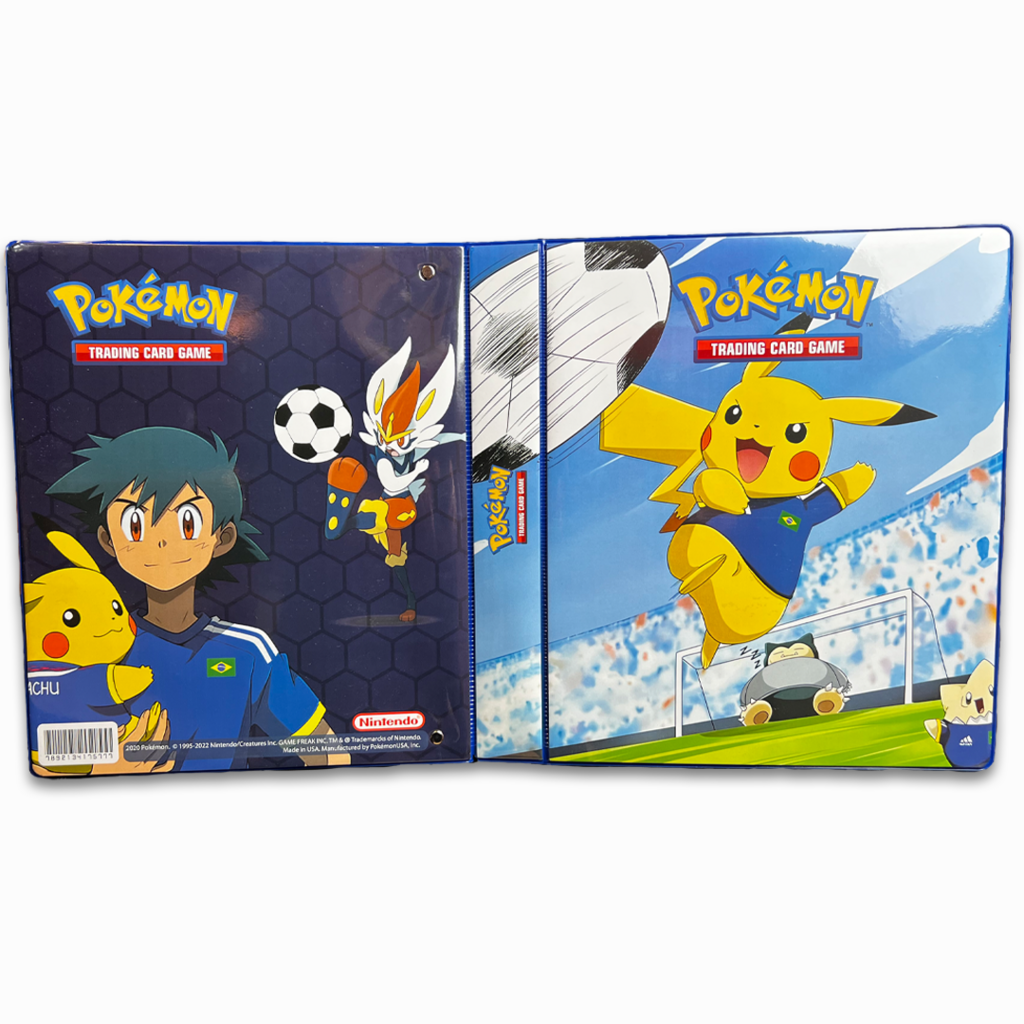 Álbum Pokémon Pasta tipo Fichário para Cards Reforçado Capa Dura