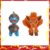 Kit 2 Bonecos Pokémon - Vulpix e Deino - comprar online