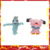 Kit 2 Bonecos Pokémon - Machop e Snubbull - comprar online