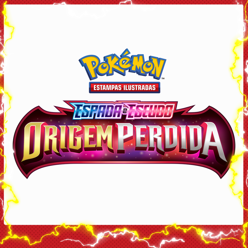 Espada e Escudo — Origem Perdida do Pokémon Estampas Ilustradas