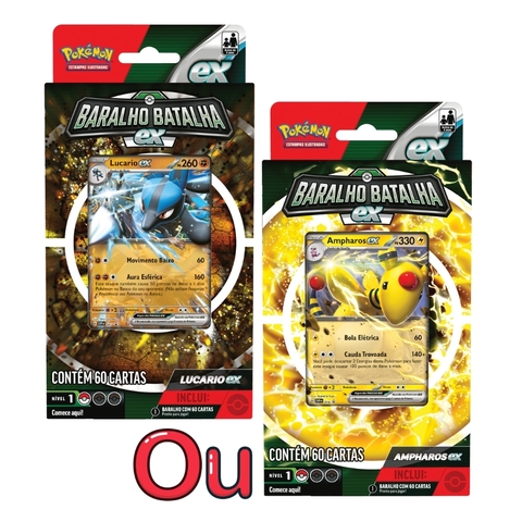 Kit 2 Decks Pokémon Cartas Baralho Batalha Deoxys Zeraora V