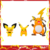 Kit Evoluções Pokémon - Pichu, Pikachu e Raichu - comprar online