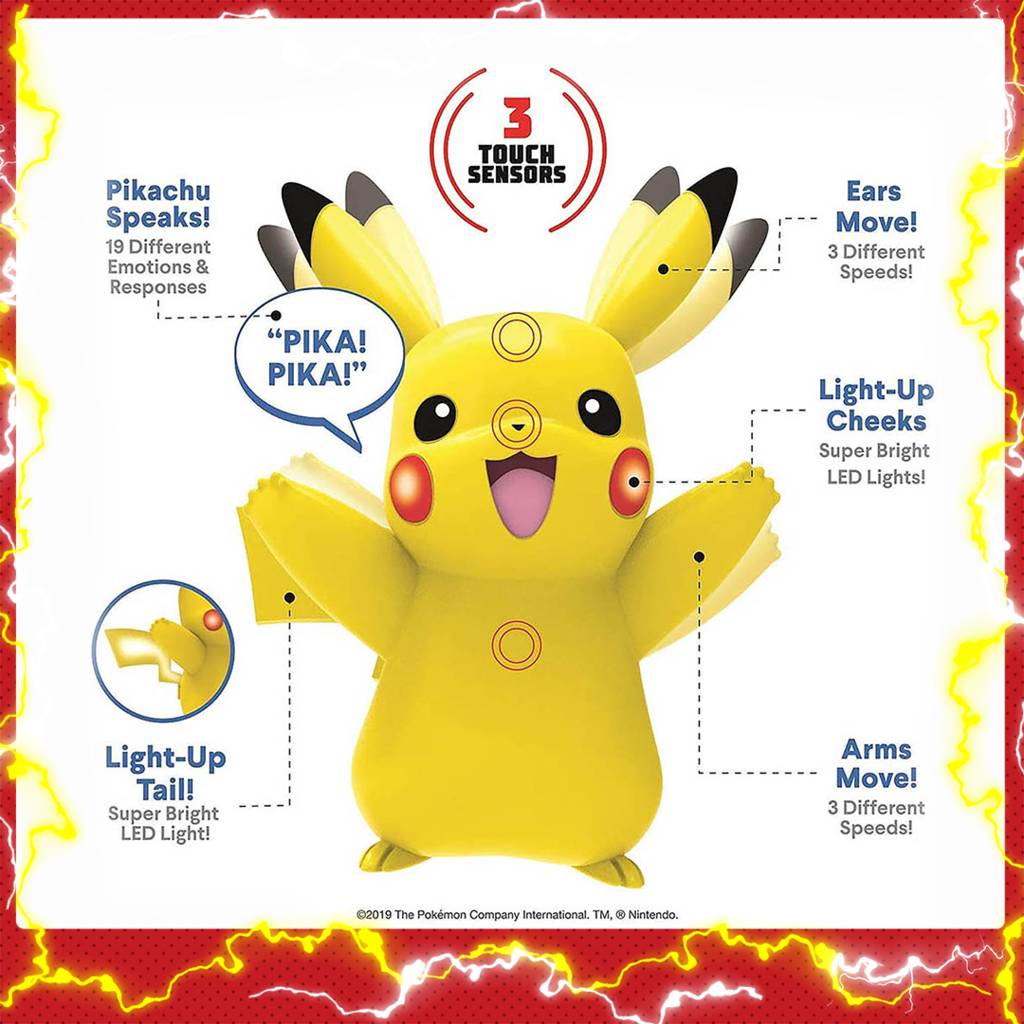 Pokémon - Pikachu eletrónico, POKEMON