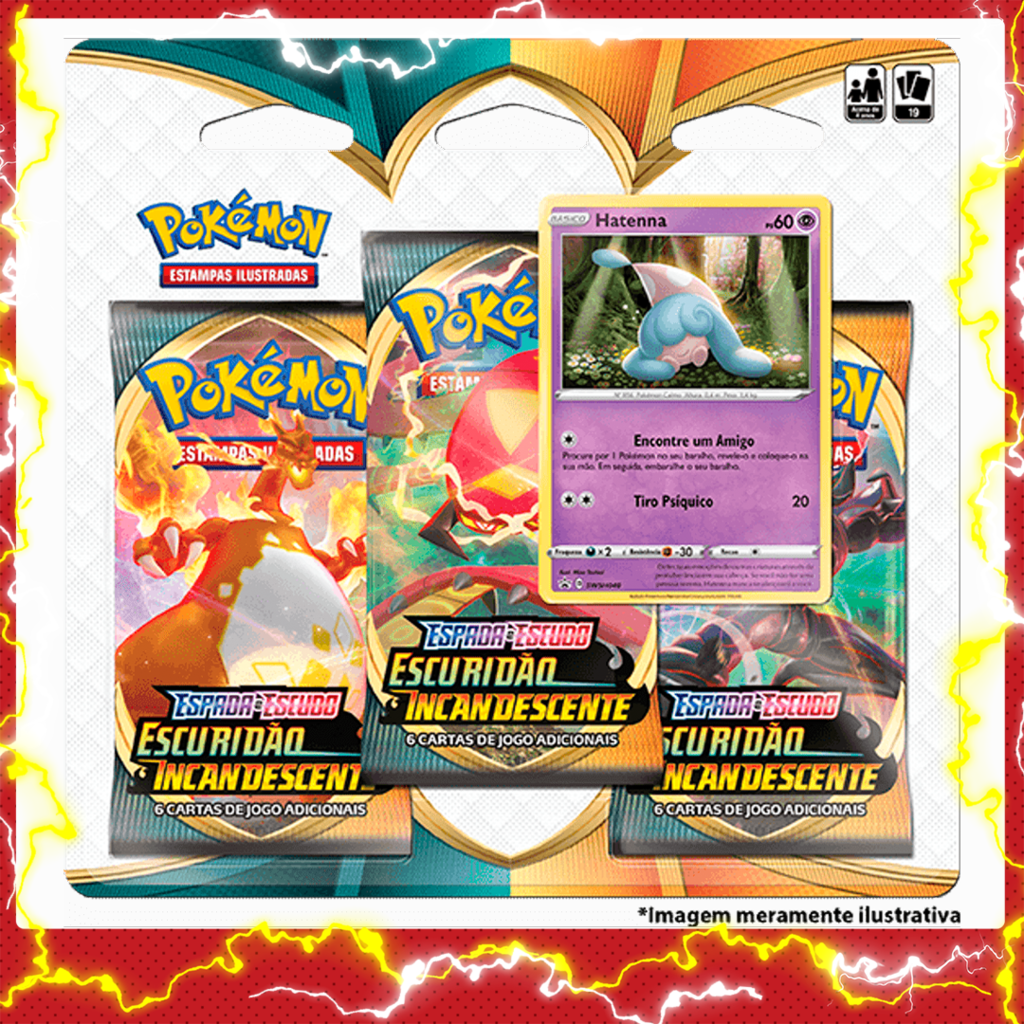 Triple Pack Pokémon Espathra Escarlate E Violeta 1 : :  Brinquedos e Jogos