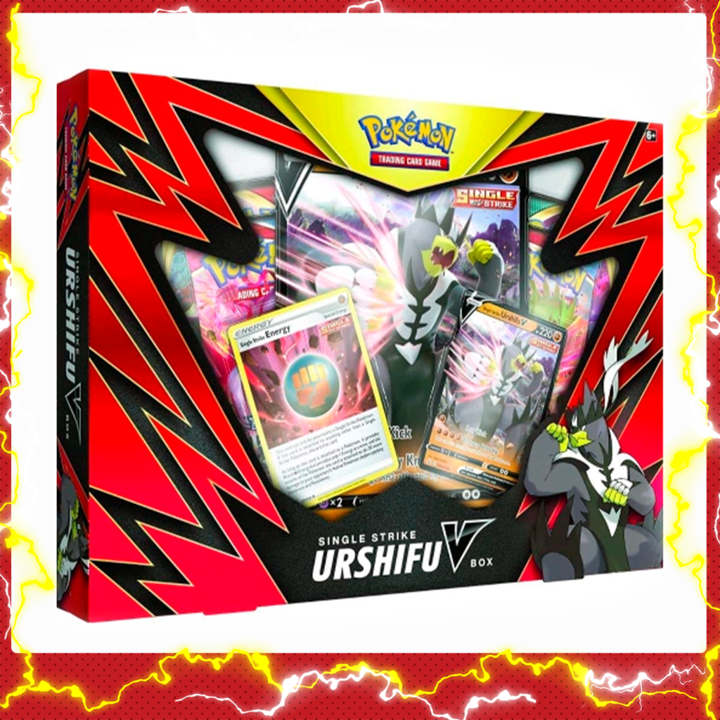 Pokemon Box - Pokemon Box - Coleção Urshifu V - Golpe Decisivo (vermelho) -  Pokemon - #