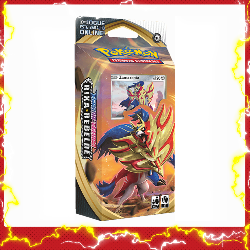 Carta Pokémon Zamazenta V Lendário Astros Cintilantes