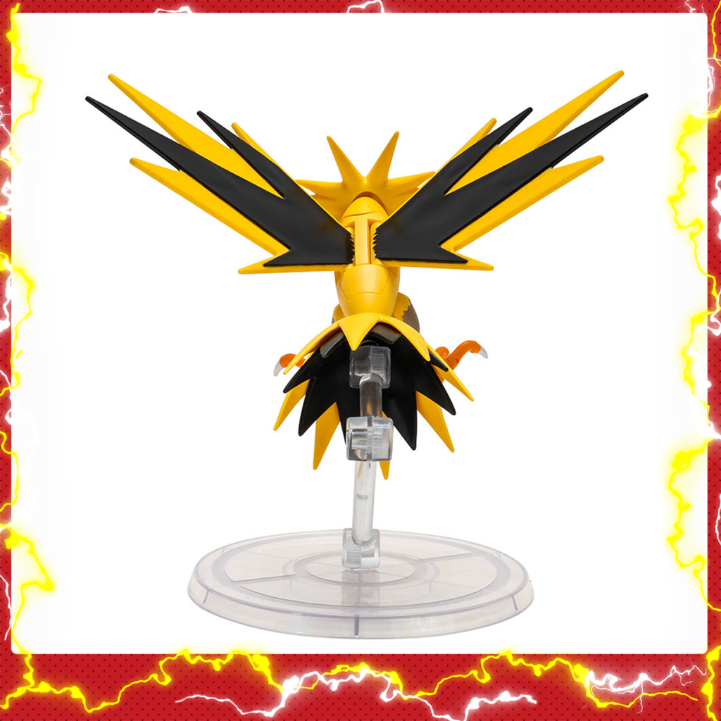 Boneco Pokémon Zapdos Articulado Figura De Ação Select Sunny - JP Toys -  Brinquedos e Actions Figures para todas as idades