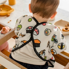 Pintorcito impermeable para bebés Sushi - tienda online