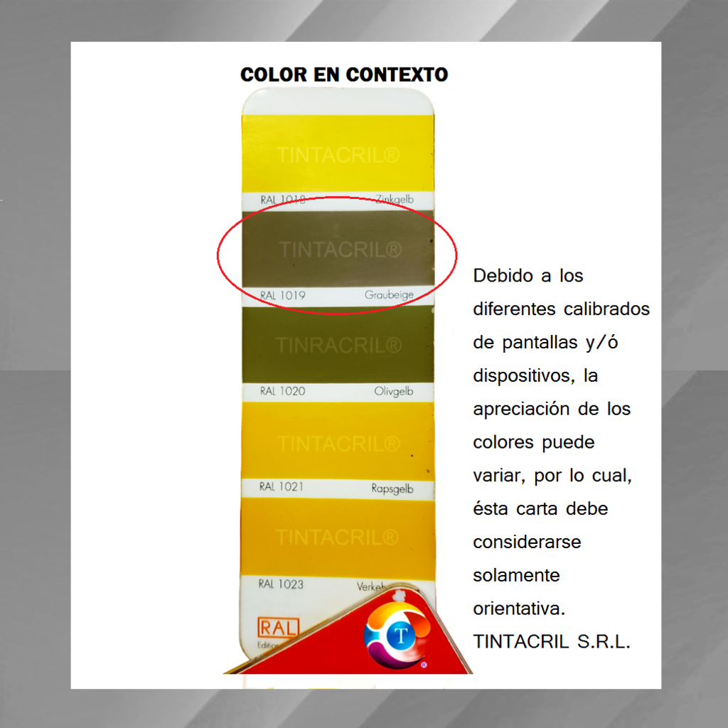 Esmalte Pu Colores Carta Ral Kit 3,9 L (a+b+diluyente)