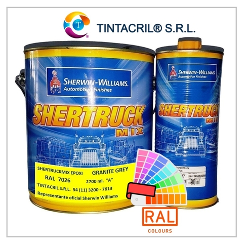 Pintura Epoxi RAL 7026 x 3.6 lts. GRIS GRANITO