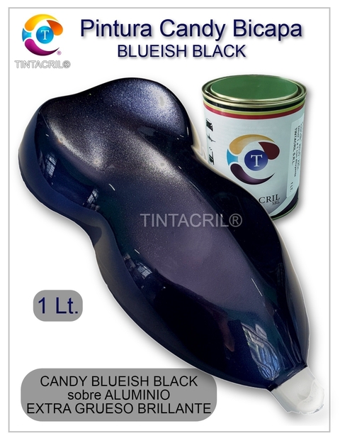 Pintura Bicapa Candy Negro x 1 lt