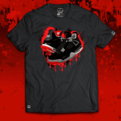 T-Shirt AJ4 BRED BLEEDING OUT - comprar online