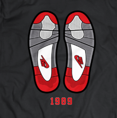 T-Shirt AJ4 SNEAKER SOLES "BACKPRINT" na internet