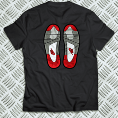 T-Shirt AJ4 SNEAKER SOLES "BACKPRINT" - comprar online