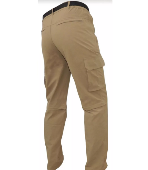 Pantalón Cargo Desmontable Hombre Secado Rapido