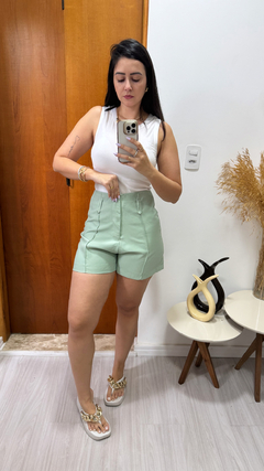 Shorts essencial - Verde menta - comprar online