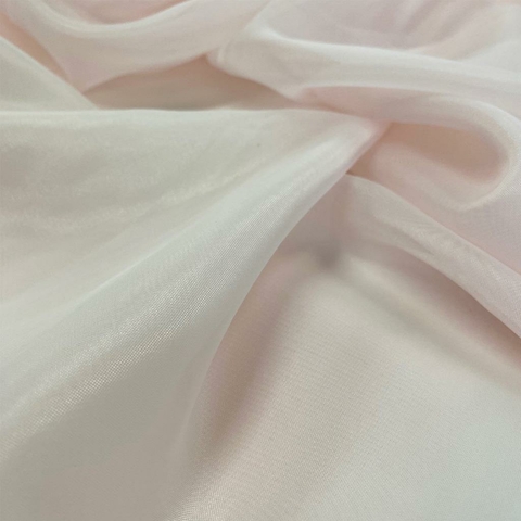 Voile Liso Rosa Bebe