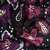 Manta de Chenille Dream Flower Iii Negro en internet